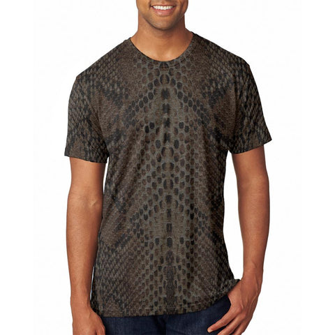 Halloween Rattlesnake Snake Snakeskin Costume All Over Mens T Shirt