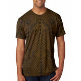 Halloween Rattlesnake Snake Snakeskin Costume All Over Mens T Shirt