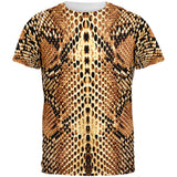 Halloween Rattlesnake Snake Snakeskin Costume All Over Mens T Shirt