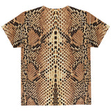 Halloween Rattlesnake Snake Snakeskin Costume All Over Youth T Shirt