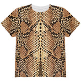Halloween Rattlesnake Snake Snakeskin Costume All Over Youth T Shirt