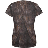Halloween Bald Eagle Costume All Over Womens T Shirt