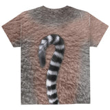 Halloween Ring-Tailed Lemur Costume All Over Youth T Shirt