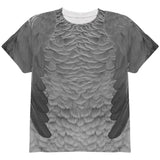 Halloween Costume African Grey Parrot Costume All Over Youth T Shirt