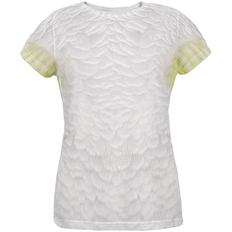 Halloween Cockatoo Parrot Costume All Over Womens T Shirt