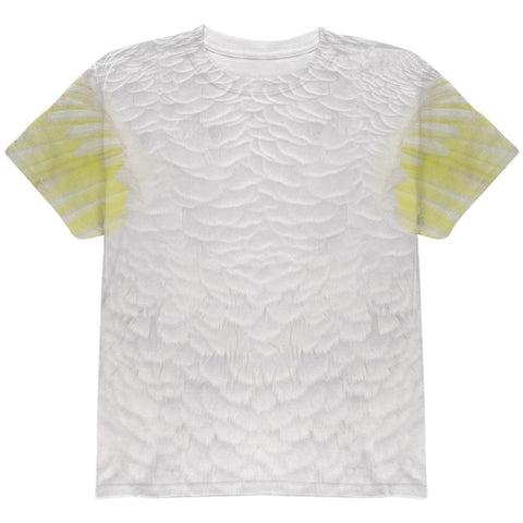 Halloween Cockatoo Parrot Costume All Over Youth T Shirt