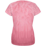 Halloween Pink Flamingo Costume All Over Womens T Shirt