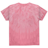 Halloween Pink Flamingo Costume All Over Youth T Shirt