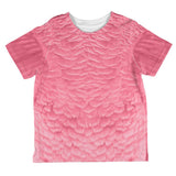Halloween Pink Flamingo Costume All Over Toddler T Shirt