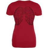 Halloween Red Cardinal Bird Costume Juniors Soft T Shirt