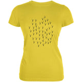 Halloween Yellow Canary Bird Costume Juniors Soft T Shirt