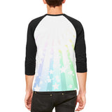 My Spirit Animal Narwhal Unicorn Of The Sea Pastel Mens Raglan T Shirt