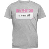 Halloween Hello I'm a Mermaid Mens T Shirt