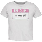 Halloween Hello I'm a Mermaid Toddler T Shirt