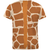 Halloween Giraffe West African Cartoon Costume All Over Mens T Shirt