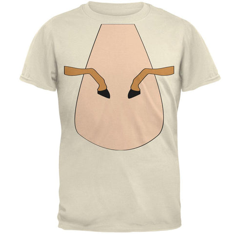 Halloween Horse Costume Palomino Tan Mens T Shirt