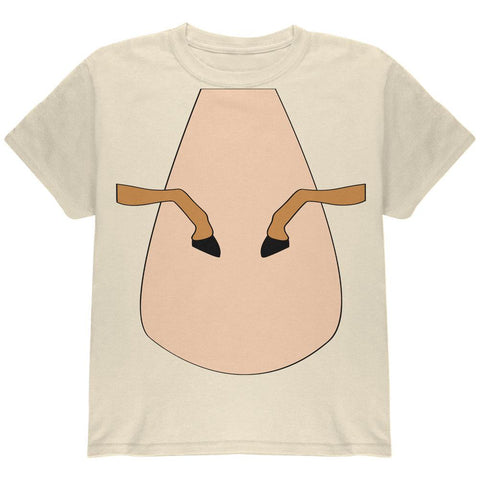 Halloween Horse Costume Palomino Tan Youth T Shirt