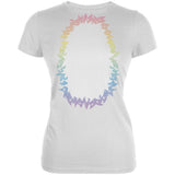Halloween Unicorn Costume Rainbow Pony Juniors Soft T Shirt