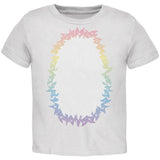 Halloween Unicorn Costume Rainbow Pony Toddler T Shirt