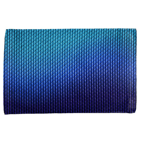 Halloween Blue Ice Dragon Scales Costume All Over Hand Towel