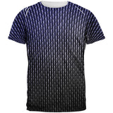 Halloween Black Shadow Dragon Scales Costume All Over Mens T Shirt front view