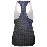 Halloween Black Shadow Dragon Scales Costume All Over Womens Work Out Tank Top