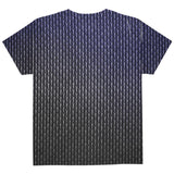 Halloween Black Shadow Dragon Scales Costume All Over Youth T Shirt