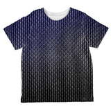 Halloween Black Shadow Dragon Scales Costume All Over Toddler T Shirt