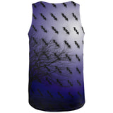 Halloween Bats in the Full Moon Light All Over Mens Tank Top