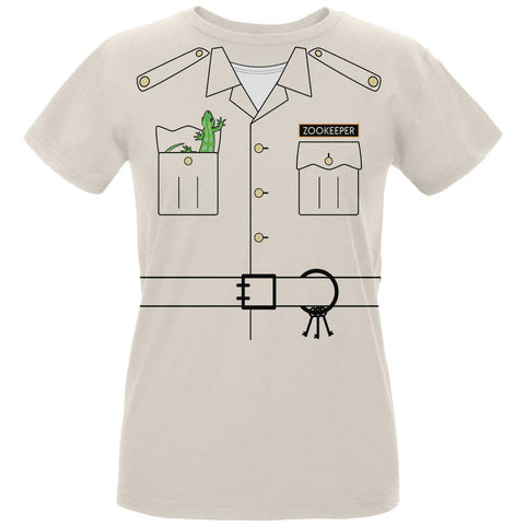 Halloween Zookeeper Costume Womens Organic T Shirt