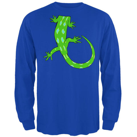 Halloween Lizard Body Costume Mens Long Sleeve T Shirt