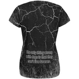 German Shepherds Live Forever All Over Womens T Shirt