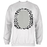 Halloween Snow Leopard Costume Mens Sweatshirt