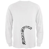 Halloween Snow Leopard Costume Mens Long Sleeve T Shirt