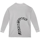 Halloween Snow Leopard Costume Youth Long Sleeve T Shirt