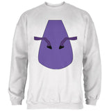 Halloween Magical Pony Costume White Mens Sweatshirt