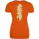 Halloween Magical Pony Costume Orange Juniors Soft T Shirt