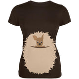 Halloween Kangaroo Costume Juniors Soft T Shirt