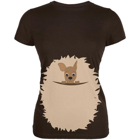 Halloween Kangaroo Costume Juniors Soft T Shirt