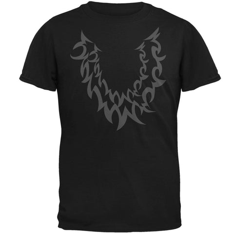Halloween Wolf Costume Black Mens T Shirt