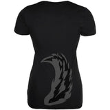 Halloween Wolf Costume Black Juniors Soft T Shirt