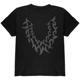 Halloween Wolf Costume Black Youth T Shirt