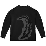Halloween Wolf Costume Black Toddler Long Sleeve T Shirt