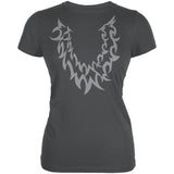 Halloween Wolf Costume Grey Juniors Soft T Shirt