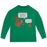 Autumn Squirrel Nut Pun Toddler Long Sleeve T Shirt