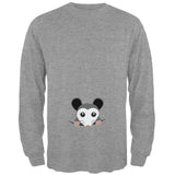 Halloween Peeking Possum Costume Mens Long Sleeve T Shirt