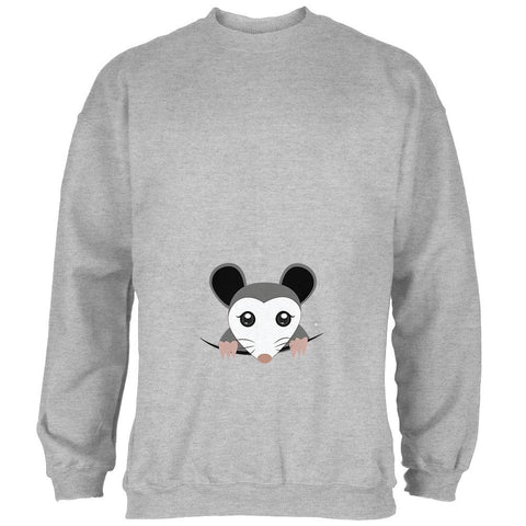 Halloween Peeking Possum Costume Mens Sweatshirt