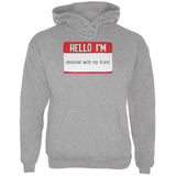Halloween Hello I'm Obsessed With My Lizard Mens Hoodie