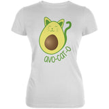 Avocado Cat Avocato Juniors Soft T Shirt
