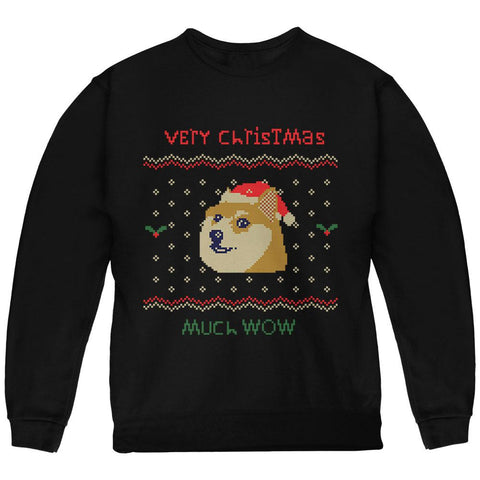 Doge Ugly Christmas Sweater Youth Sweatshirt